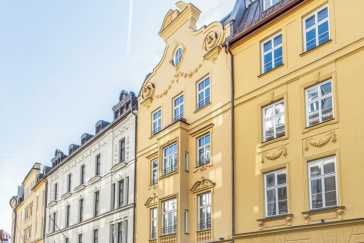 Representative house facade