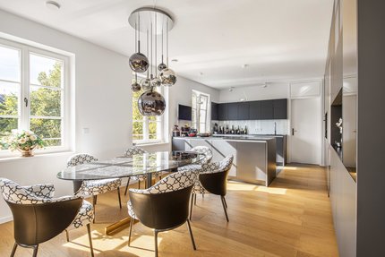 Spacious cooking/dining area