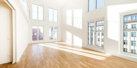 6-room loft apartment with a rooftop terrace and panoramic views