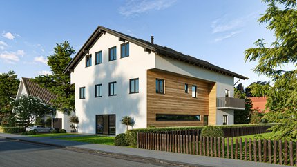 Visualization single-family house