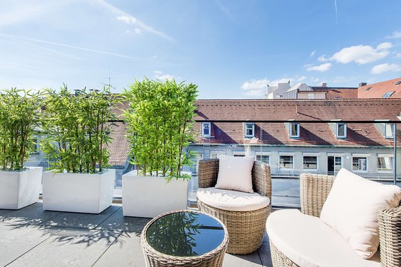 Roof terrace
