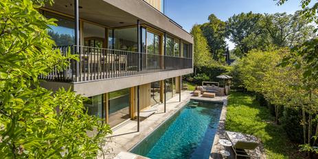 Architect villa with high class aesthetics, spa area and pool in unique location