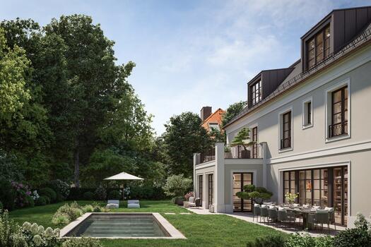 Visualisierung Villa