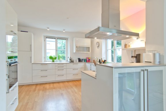 Modern fitted kitchen