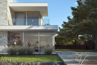 Purist design villa by Jacob & Spreng in prime Gräfelfingen location