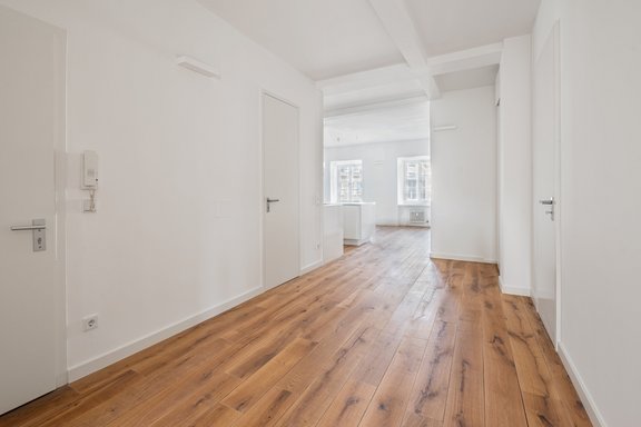 Spacious hallway