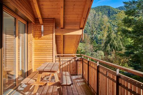 Chalet meets clean chic: Idyllically located 2-room apartment with balcony terrace and mountain panorama