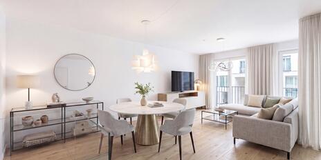 Top city location: Exquisite, superbly designed city home with 4 rooms