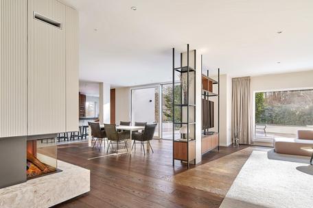High-end architect-designed villa in a quiet location in Starnberg with luxurious amenities