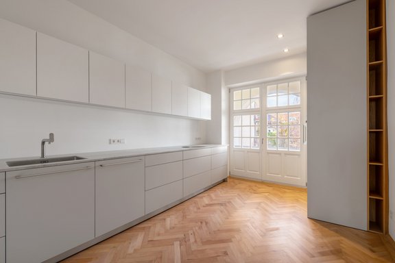 bulthaup fitted kitchen with branded appliances
