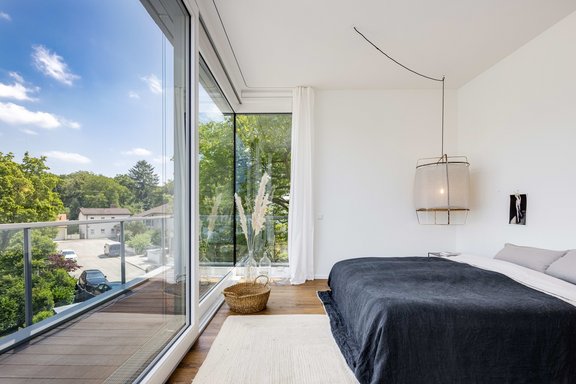 Bedroom with dressing room