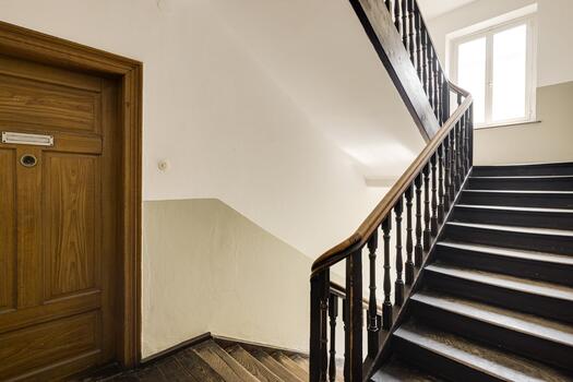 Treppenhaus mit Charakter