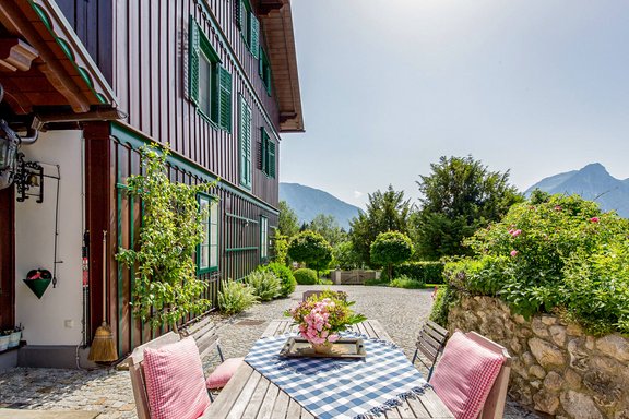 Mountain views from the terrace