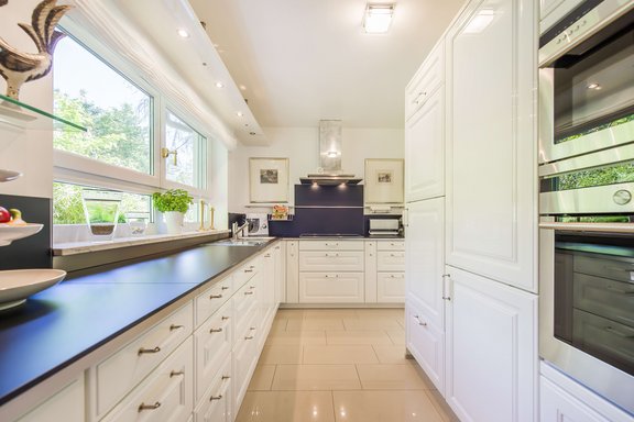 Modern fitted kitchen