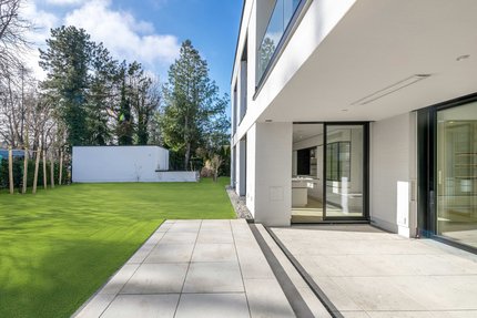 Sunny private garden