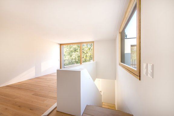 Gallery area in the attic