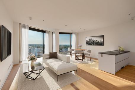 Erstbezug: Außergewöhnliches 2-Zimmer-Studio mit grandiosem Panoramablick