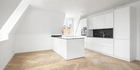 Exclusive 4-bedroom duplex apartment with a rooftop terrace in the Stattelmann Palais