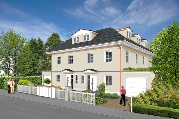 View from the street (visualization)