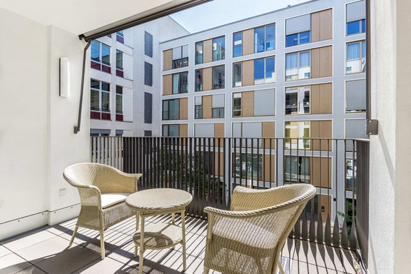 Loggia with south orientation