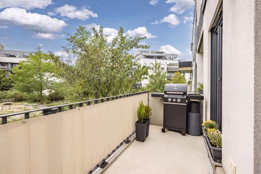 Großzügiger Balkon