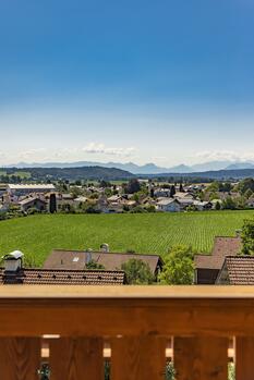Weitblick bis zu den Alpen
