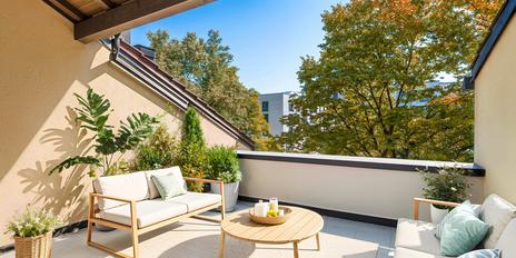 Spacious 5-room apartment with well thought-out floor plan and two balconies