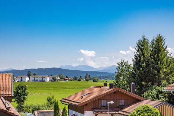 View of the mountains