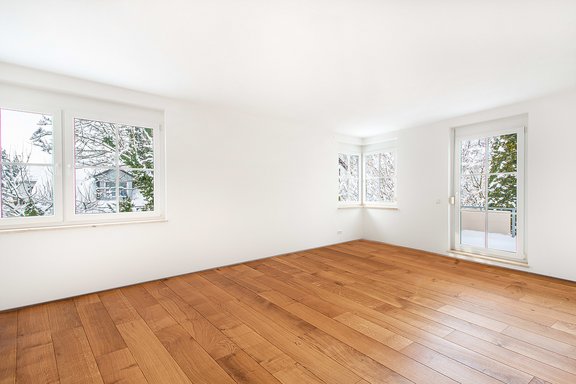 Schlafzimmer im OG - Illustration Bodenbelag