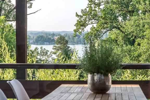 View from the dining room