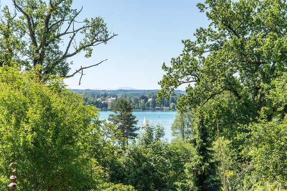 Fantastic view of the Wörthsee