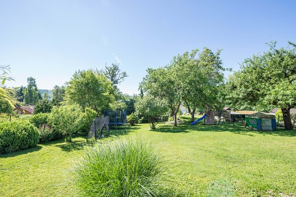 Extensive south garden