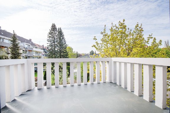 View from the balcony