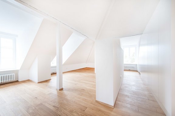 Attic studio