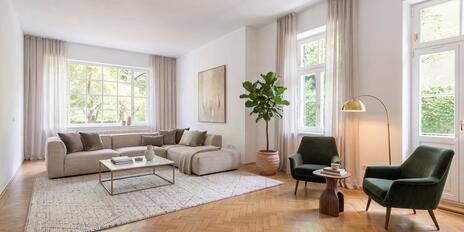 Historic villa with charming ambiance and plenty of space in a quiet location