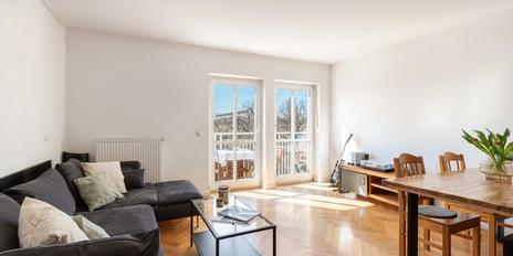 Ideal geschnittene 4-Zimmer-Wohnung mit Balkonen und Blick auf die Pinakotheken