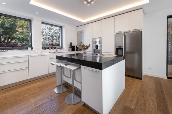 bulthaup kitchen with cooking island