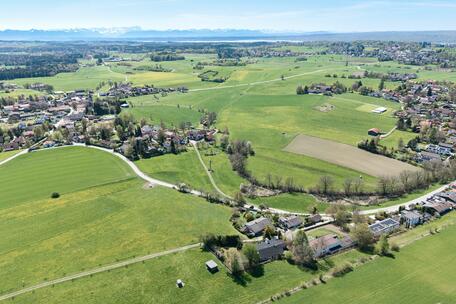 A rural idyll with a view of the Alps: A home to renovate in a prime, nature-rich location