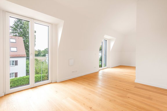 Master bedroom with dressing room