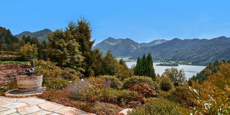 Box seat at Schliersee: Semi-detached house with fantastic lake and mountain views