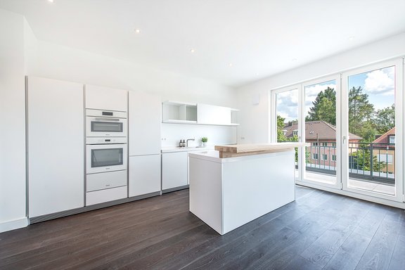 bulthaup-Küche mit Theke