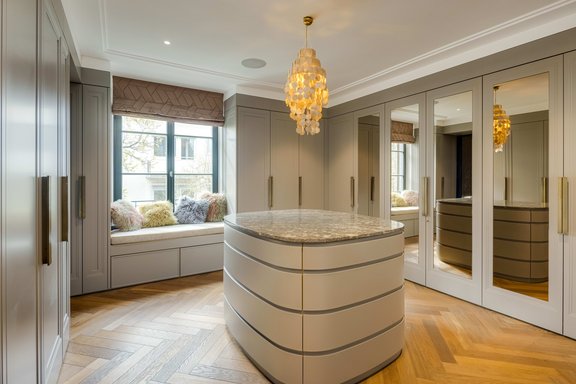 Dressing room at the highest level