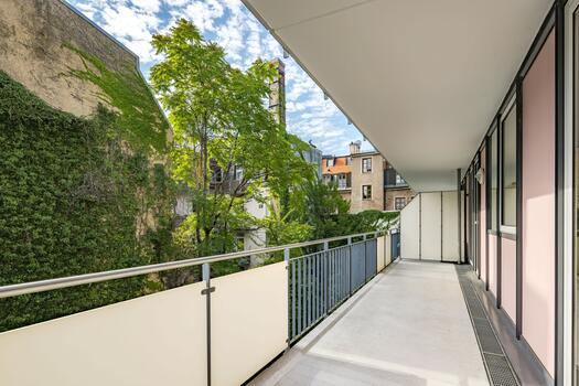 Großzügiger Balkon