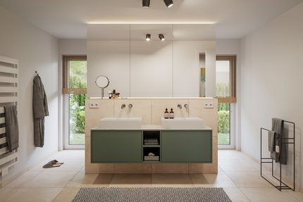 Bathrooms with a sophisticated spa ambience