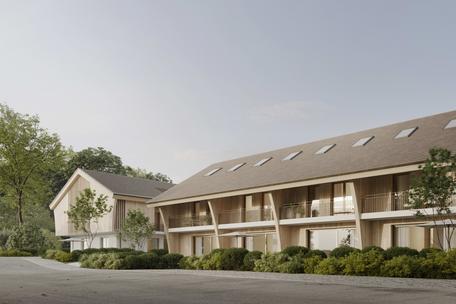 New build: Chalet meets purism: Family-friendly corner house with attractive fittings for first occupancy