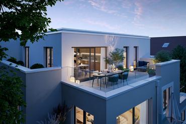New build: High-class penthouse with 5 rooms, 4 roof terraces and private elevator access