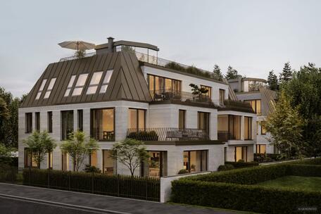 New Construction: High-end 3-room apartment with a southwest-facing terrace near the Isar riverbank