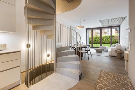 New build: mid-terrace house with modern design on Lake Starnberg