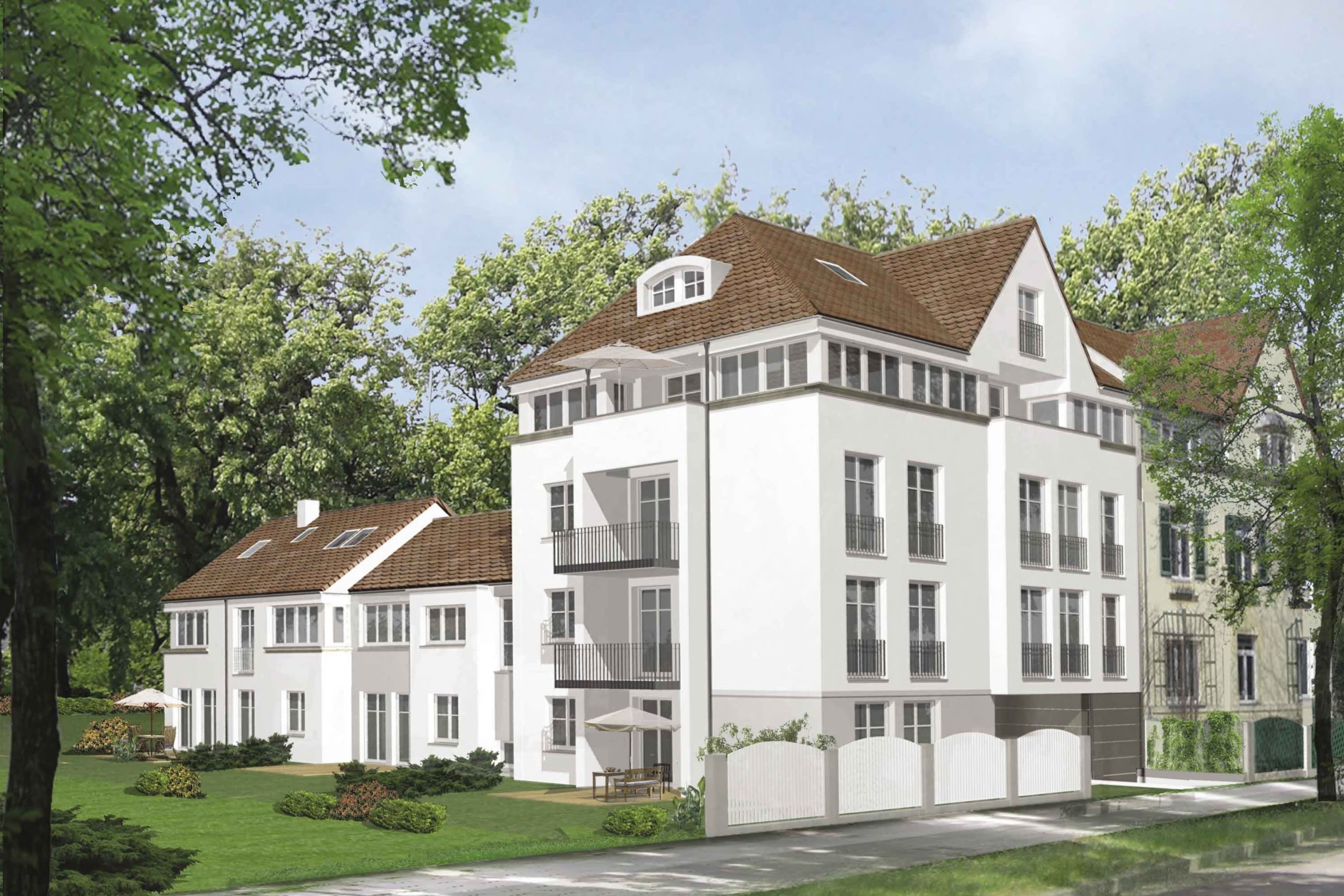 Neubau Nahe Schlosspark– Wohnen In Historischer Nachbarschaft