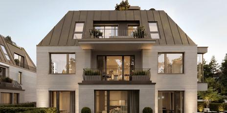 New Construction: A Rare Find in Herzogpark – 5-Bedroom Penthouse with a Rooftop Garden and Private Elevator Landing